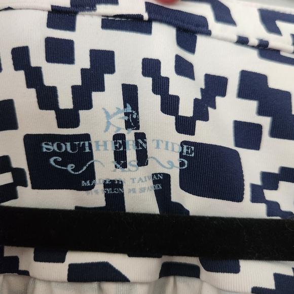 Southern Tide Performance Tennis/Golf Patterned Tank Dress XS - Picture 6 of 8